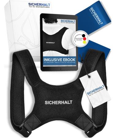 Safe Home - Innovative Back straightforward - Premium posture correction including fitness band and e -book - Women and men back belt for a healthy and upright posture -keeping trainer -L - Buy Online on GoSupps.com