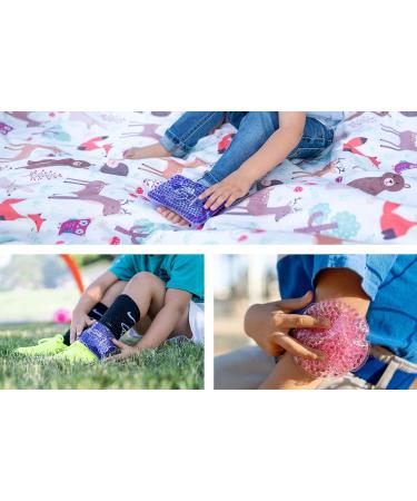 Kids Reusable Boo Boo Buddy Gel Ice Pack for Injuries - Hot Cold Therapy - Buy Online on GoSupps.com