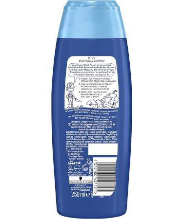 Fa Kids Children's Shampoo & Shower Gel Pirate World (250 ml) Gentle on Skin with Nourishing Mild Formula and Wild Sea Fragrance - Buy Online on GoSupps.com