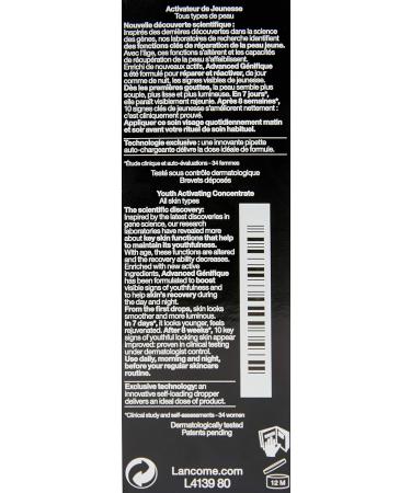 Genifique by Lancome Youth Activating Concentrate 30ml - Buy Online on GoSupps.com