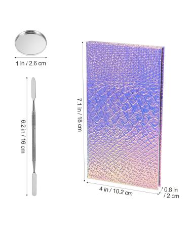 Shop Minkissy 1 Set Empty Makeup Palette - Magnetic Eye Shadow Tray & Mirror - Mermaid Design for Easy Makeup Organization - Buy Online on GoSupps.com