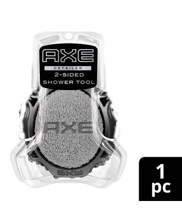 Axe Detailer 2-Sided Shower Tool | Dual Action for a Refreshing Clean - Buy Online on GoSupps.com