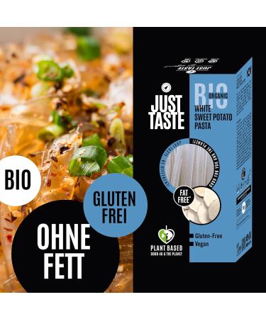  Just Taste Be different Just Taste Pack of 6 x 250g Sweet Potato Tagliatelle/Pasta Organic High Carbohydrate Ideal for Athletes and Sportsmen Low Sugar 84g - Buy Online on GoSupps.com