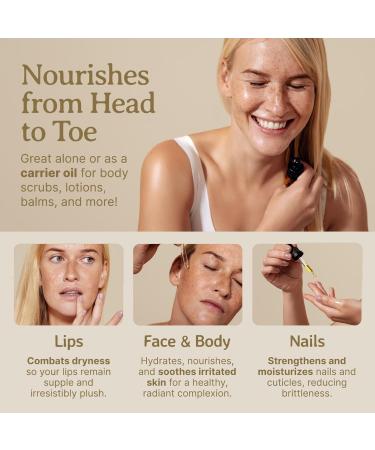 Bella Terra Oils - Baobab Oil 4 oz - Dive into The Essence of African Treasure Abundant in Antioxidants Best for Achieving a Silky Skin Glow 4 Fl Oz (Pack of 1) - Buy Online on GoSupps.com