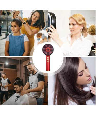 Hair Oil Applicator Scalp Massager Hair Oil Applicator Electric Massage Steam Hair Comb - Electric Massage Comb 3 Modes Hair Massage b - Buy Online on GoSupps.com