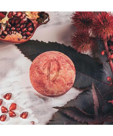 Duschkind Naturkosmetik Granade Solid Shampoo Shower Gel Conditioner and Shaving Cream Vegan Formula 56 g for Dry Hair Recyclable Packaging - Buy Online on GoSupps.com