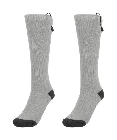 Smart Heating Electric Heat Socks - Gray | Absorbent & Breathable Fabric - Buy Online on GoSupps.com