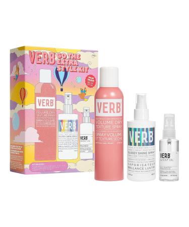 VERB Go the Extra Style kit with Weightless Formulas to Add High Shine and Added Volume Get Great Hair On the Go - Buy Online on GoSupps.com