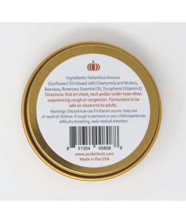 Punkin Butt Natural Congestion Therapy Kit: Rosemary Respiratory Rub & Organic Ear Oil - Buy Online on GoSupps.com