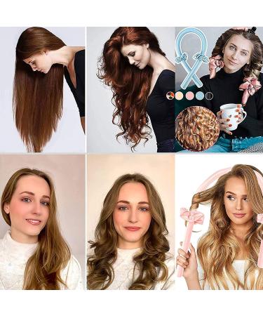 IVYU Hair Rollers for Long Hair - Heatless Jumbo Curlers for Overnight Curls - Soft Foam Flexi Rods for Women - Black - Buy Online on GoSupps.com