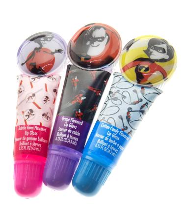 TownleyGirl The Incredibles Sparkly Lip Set for Girls 3 Pack | Decorative Tin Included - Buy Online on GoSupps.com