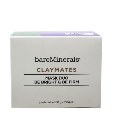 CLAYMATES MASK DUO - BE BRIGHT & BE FIRM 58g