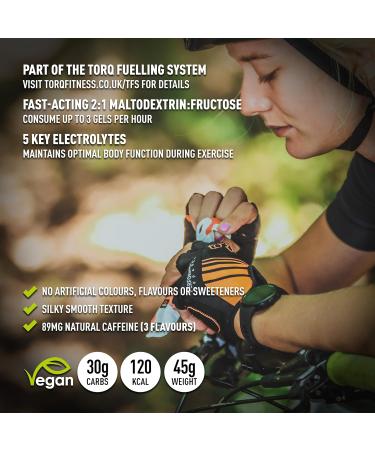 Buy Torq Energy Gel Sample Pack of 12 - Vegan Natural Sports Gels for Running & Cycling - Quick Release Energy 30g Carbs - Buy Online on GoSupps.com