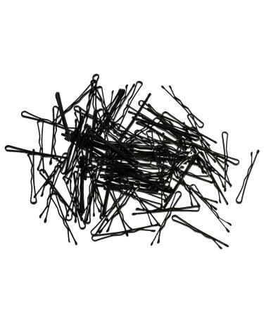 Buy Mini Black Hair Clips - 100 Pack Bobby Pins (3.4cm) with Pink Storage Box | Hair Accessories for All Hair Types - Buy Online on GoSupps.com