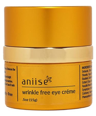 Aniise Eye Cream for Dark Circles and Puffiness Loaded with Rosemary Grape Seed Aloe Vera Chamomile - Anti-Aging and Anti- Wrinkle Eye Cream for Men and Women (0.5 oz-15 g)(Packaging May Vary)
