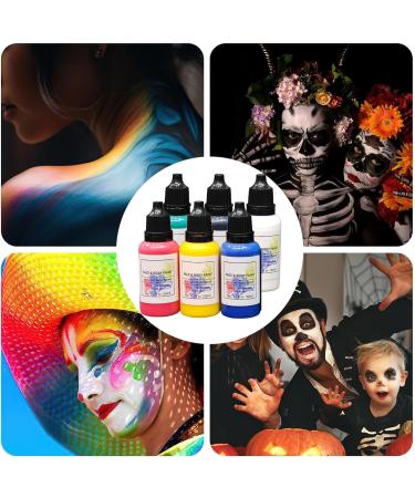  Wpsagek Face Paint Kit for - 6 Colors Face Paint for Girls | Face Paint Kit Washable Face Paint Face Paint Face Paint Face Paint for Body Eyes Clown Men Women Festival Party - Buy Online on GoSupps.com