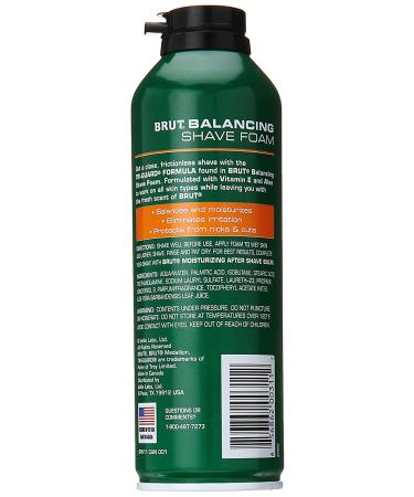 Brut Tri Guard Shaving Lotion with Aloe & Vitamin E - Original Fragrance - 9.5 oz - Buy Online on GoSupps.com