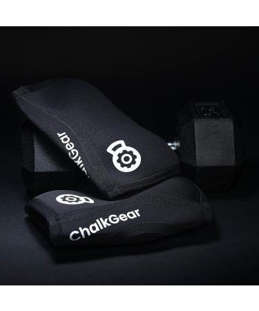Chalk Gear 5mm Knee Sleeves - XX-Large | Support & Protection for Weightlifting - Buy Online on GoSupps.com