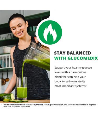 NutraMedix GlucoMedix - Glucose & Metabolic Support | 2 oz (60 ml) - Buy Online on GoSupps.com
