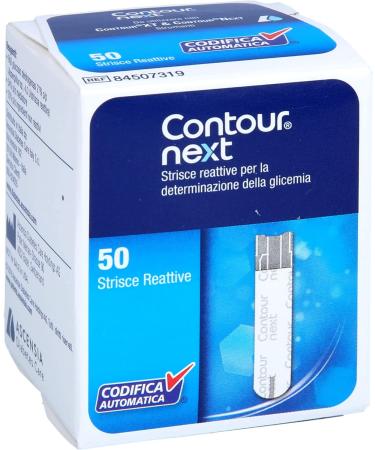 Contour Next Sensors - 50 Pieces for Accurate Glucose Monitoring | International Shipping Available - Buy Online on GoSupps.com