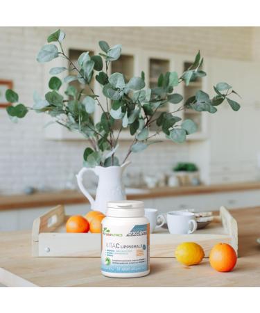  VitaNutrics Vitanutrics - Liposomal Vitamin C - High Absorption Vitamin C - Immunity Fatigue - Vegan - Food Supplement Made in - Buy Online on GoSupps.com