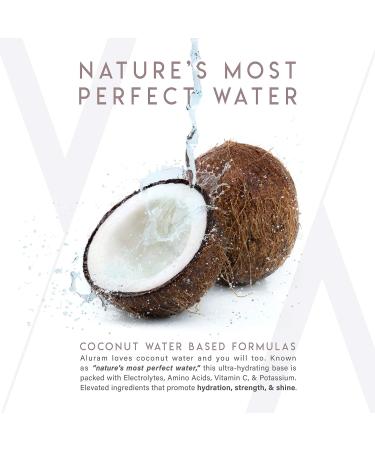 Aluram Coconut Water Smoothing Cream | Marula & Jojoba Oils | 6 Fl Oz | For Blow Drying & Curling | Clean Beauty, Sulfate & Paraben Free - Buy Online on GoSupps.com