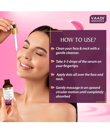 Retinol Serum for Face 0.4% (Retinol) With 1% Baluchiol & Plant Derived Squalane - 30ml - Buy Online on GoSupps.com