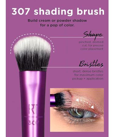 Real Techniques Enhanced Eye Set - Purple 6 Piece Makeup Brush Kit - Buy Online on GoSupps.com