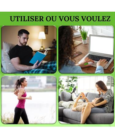 Buy 2 Acupressure Clips - Fazen Portable Device for Headache & Migraine Relief | Stress Reduction & Relaxation - Buy Online on GoSupps.com