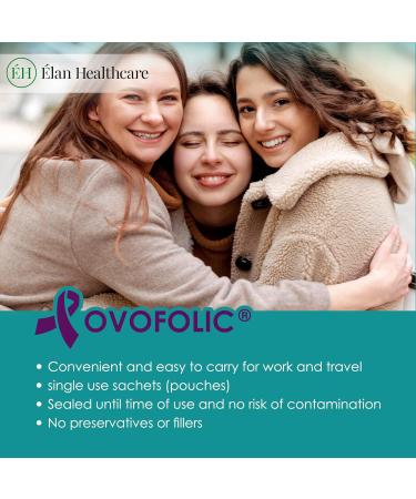 Ovofolic PCOS Supplement for Women - Boost Fertility Hormonal Balance and PCOS Support - Myo-Inositol D-Chiro Inositol Active Folate - High Potency PCOS Supplements (120 Servings Sachets 2 Pack) 120 count (Pack of 1) - Buy Online on GoSupps.com
