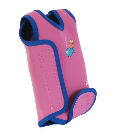 SwimBest Baby Wetsuit - A Neoprene Baby Swimming Costume/Baby Wrap for 0-24 Months with 50+ UV Protection Pink 12-24 Months