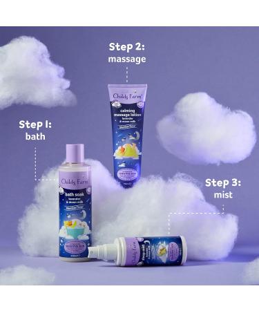 Childs Farm Slumber Time Sleep Bath Soak Lavender & Moon Milk 250ml - Gentle Bath Soak for Newborns with Dry, Sensitive, Eczema-Prone Skin - Buy Online on GoSupps.com