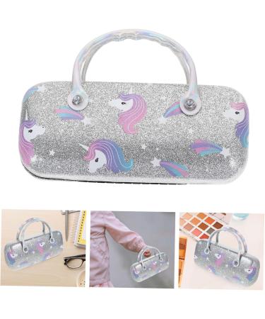 Buy Wofashpuret Portable Glasses Case for Kids | Floating Backpack Handbag & PU Leather Protective Case | Perfect for Swimming & Travel - 16.00x7.00x4.00cm - Buy Online on GoSupps.com