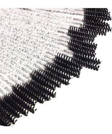 Ukerdo Disposable Eyelash Spoolie Wands - 50pcs Pink Angled Lash Comb Brush for Mascara Applicator and Eyebrow Makeup - Buy Online on GoSupps.com