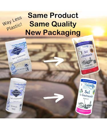 Celtic Sea Salt Bundle Including 1kg Fine Le Paludier Sel de Guerande and 250g Fine Le Paludier Sel de Guerande Shaker - Buy Online on GoSupps.com