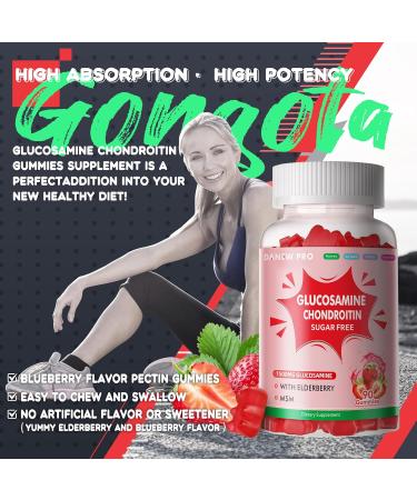 Glucosamine Chondroitin Gummies with MSM & Elderberry Extra Strength - Joint Support Antioxidant Immune Support Supplement for Adults Men & Women.90 Strawberry Gummies Strawberry 90 Count (Pack of 1) - Buy Online on GoSupps.com