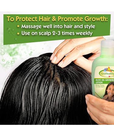 Sofn Free n Pretty GroHealthy Olive Oil Hair Lotion - Hair Growth, Repair, Moisture - 8.8 oz - Buy Online on GoSupps.com