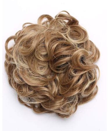XXXL Hair Extensions - Voluminous Curls & Messy Ponytail Tendrils in Light Brown & Gray Blonde - Buy Online on GoSupps.com