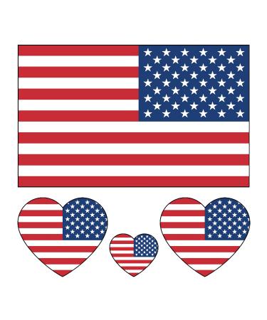 America Flag Tattoos 10 Sheets USA America Flag World Cup|Copa America|Sports Memorial Day  Independence Day  Labor Day tattoos  40 Pcs Waterproof Sweat Sports National Flag Removable Fake Tattoos For Men Kids Women(Amer... - Buy Online on GoSupps.com