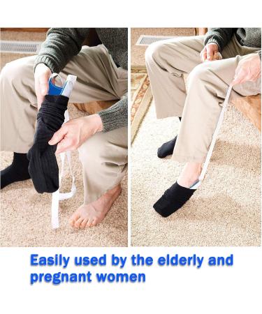Effortless Sock and Stocking Aid | Dressing Tool for Elderly & Disabled - Sock Puller & Dressing Assist - Buy Online on GoSupps.com