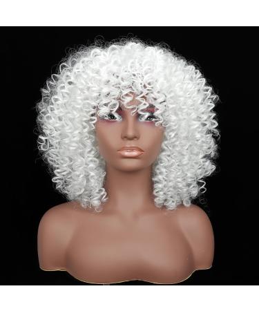 Shop Colorfulpanda Afro Kinky Wigs for Women | Short Wavy Synthetic Wig - Naturally Curly & Stylish - Buy Online on GoSupps.com