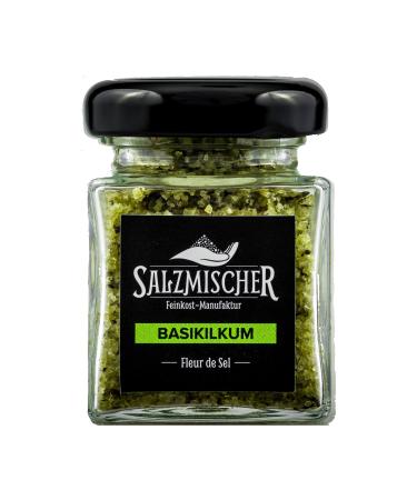 Salzmischer Salt Mix / Spice Mix 75g in a glass basil salt (mixture of Gu rande flower and basil)