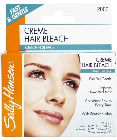 Sally Hansen Creme Hair Bleach for Face - 1 oz | Gentle Facial Bleaching Cream - Buy Online on GoSupps.com