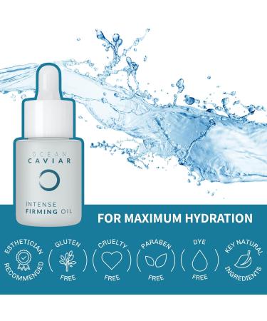 Noche Y Dia Caviar Firming Oil - Anti-Aging Face Serum with Vitamin E for Fine Lines & Wrinkles - 20mL - Firm & Lift Skin - Buy Online on GoSupps.com