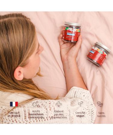 Mium Lab - Immune Boost Energy & Body Strengthening - Plants Vitamins and Minerals: Echinacea Zinc Vitamin C & Selenium - 21 Day Cure - Cherry Flavor - Made in France - Buy Online on GoSupps.com