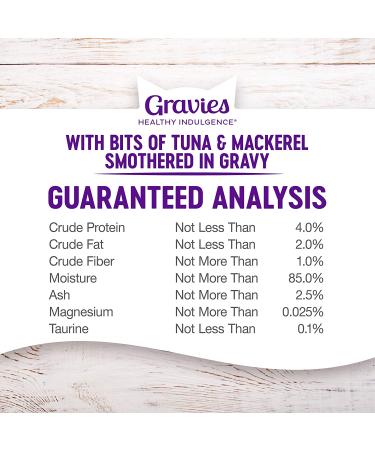 Wellness Grain-Free Tuna & Mackerel Cat Food Pouches - 24 Pack - Healthy Indulgence in Gravy - Buy Online on GoSupps.com