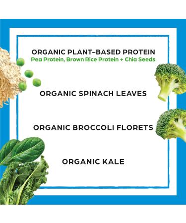 Orgain Organic Protein & Greens Vegan Protein Powder, Vanilla Bean - 21g Plant Based Protein - Gluten Free, Non-GMO - 1.94lb - 1 Pack - Buy Online on GoSupps.com