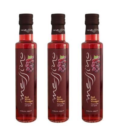 messino Messino Greek Red Wine Vinegar Pack of 3 x 250ml (Total: 750ml)