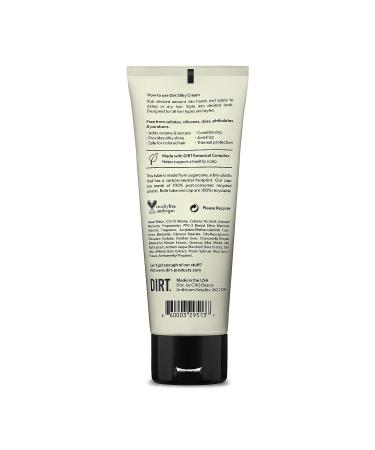 DIRT Silky Cream - Vegan Hair Styling & Treatment, 4 oz - Thermal Protection, Conditioning, Volume, Anti-Frizz - Color Safe Formula with Botanical Blend - Buy Online on GoSupps.com