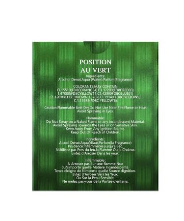 Hybrid & Company Women Position Au Vert Eau De Parfum Natural Spray Vaporisateur 3.4 Fl Oz POSITION AU VERT 3.4 Fl Oz (Pack of 1) - Buy Online on GoSupps.com